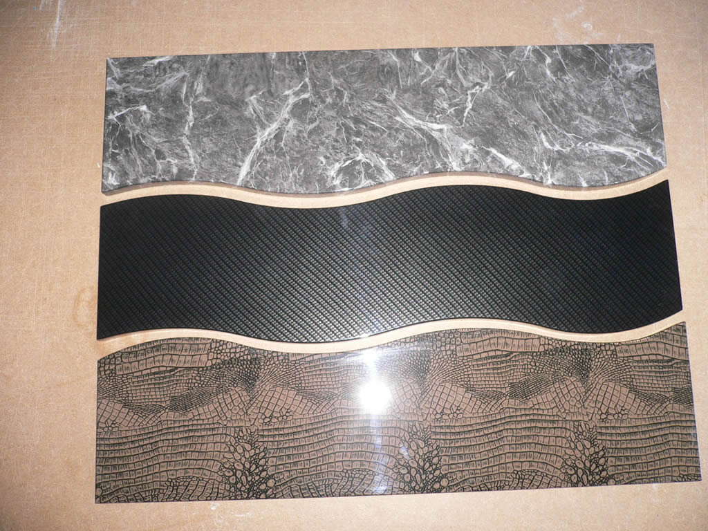 Crocodile skin,Marble and Carbon dipped chest of draw fronts Crocodile skin,Marble and Carbon dipped chest of draw fronts