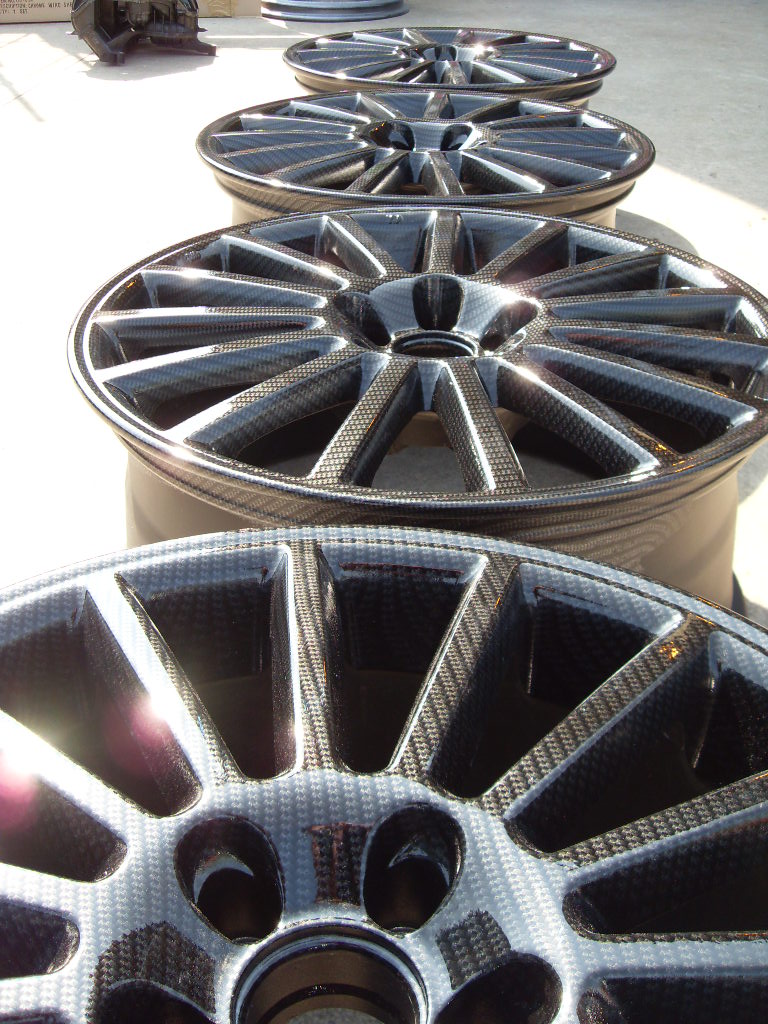 Carbon Dipped Alloy Wheel Refurbishment Carbon Dipped Alloy Wheel Refurbishment
