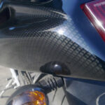 Cagiva Mito 500 carbon dipped seat unit