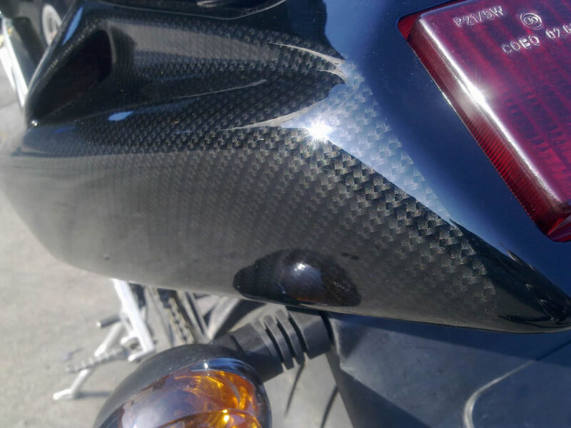 Cagiva Mito 500 carbon dipped seat unit