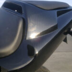 Cagiva Mito 500 carbon dipped seat unit