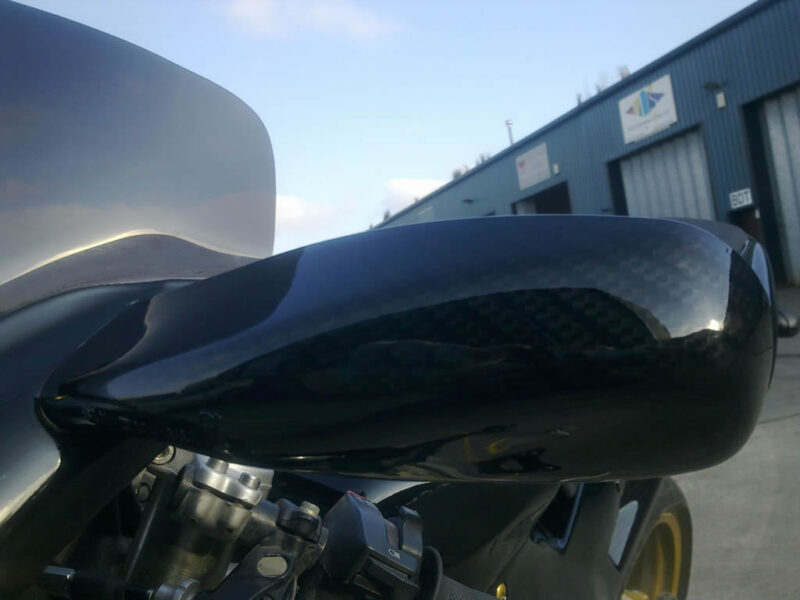 Cagiva Mito 500 carbon dipped mirror