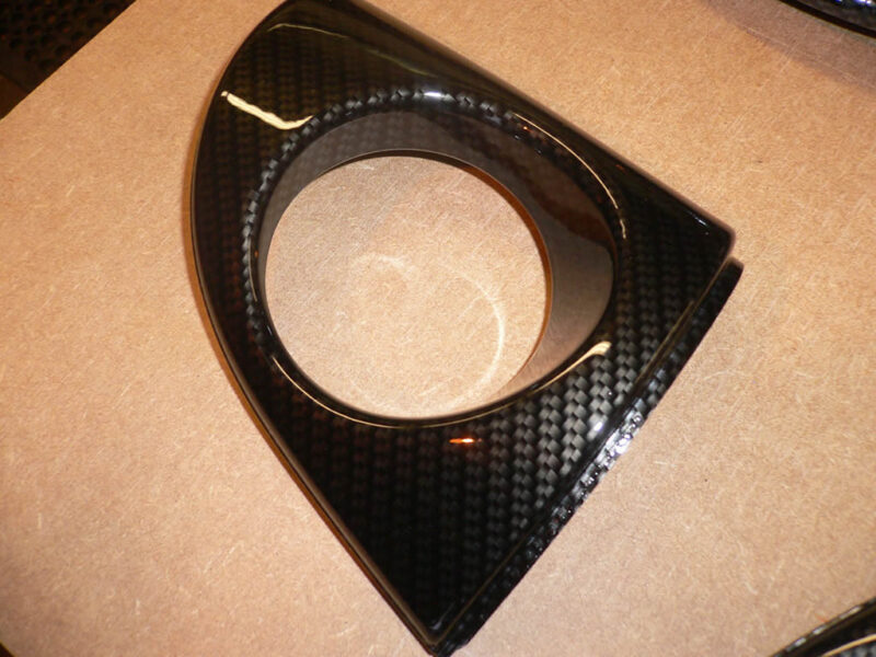 Mini Dashboard Part -carbon dipped
