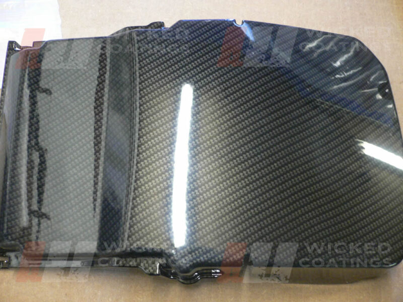Ford focus engine bay plastics- carbon dipped