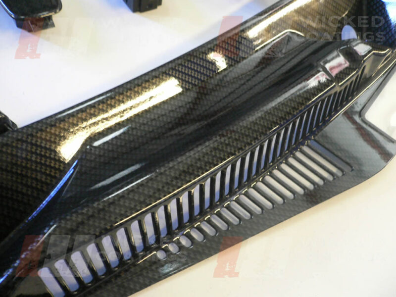 Golf R32 scuttle tray carbon dipped