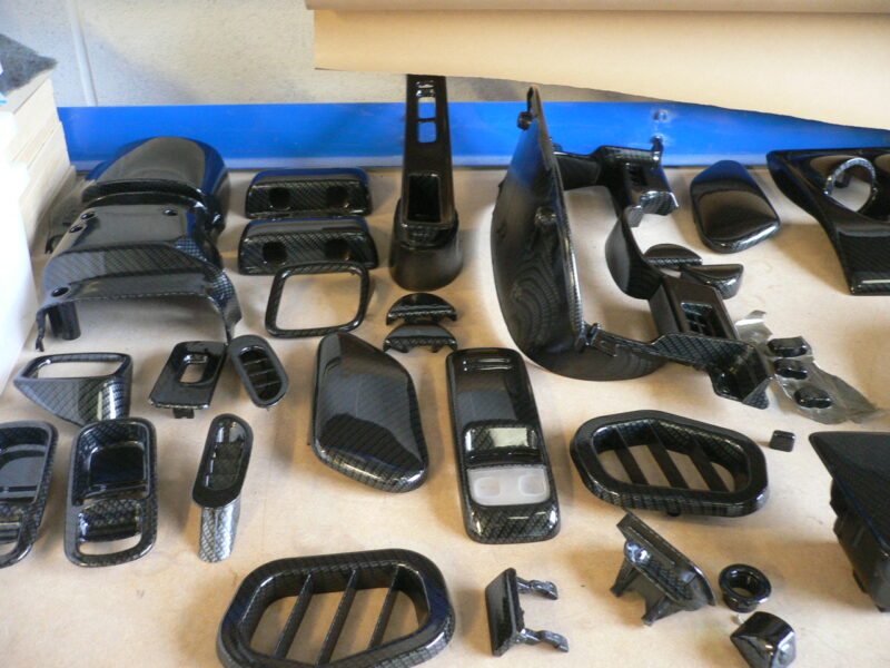 Nissan 300zx interior parts carbon dipped