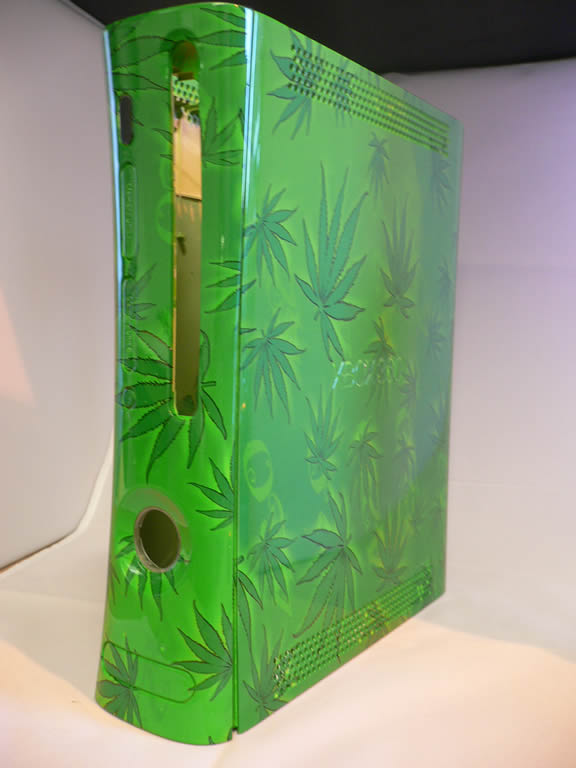 Hash design on xbox 360 case