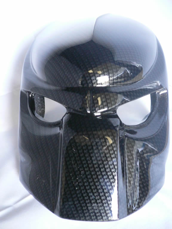 carbon dipped streetfighter headlight unit