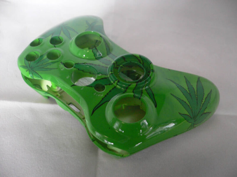 hash design on xbox control pad