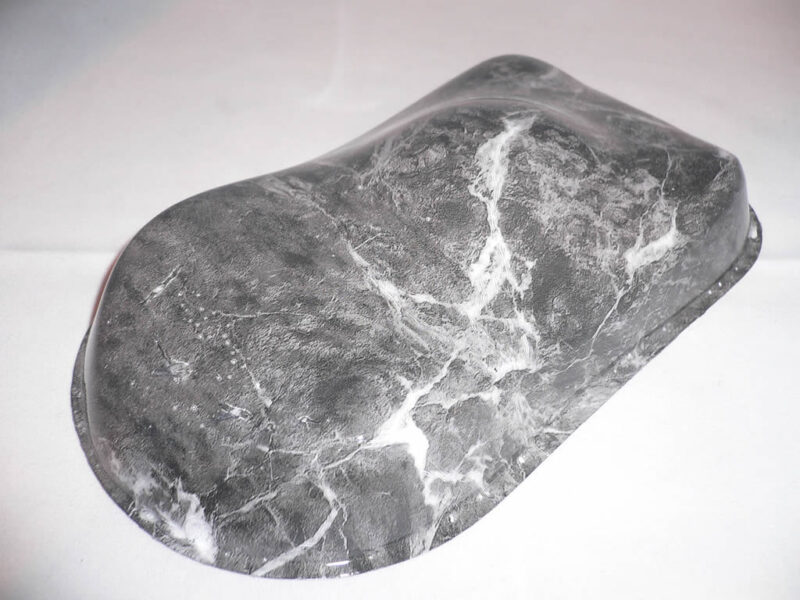 marble over white