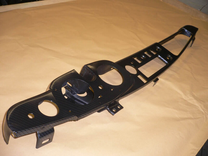 MGB Dashboard carbon dipped