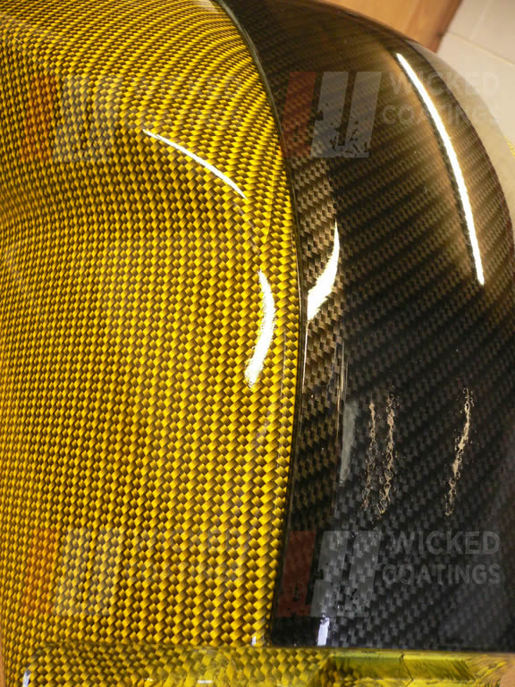 3 piece motorcycle tank carbon and carbon kevlar dip