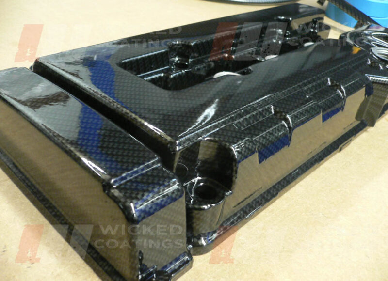 Honda Civic Rocker cover- carbon dipping