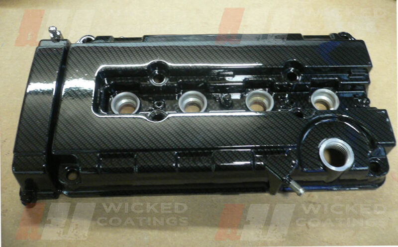 carbon dipping - Top view on rocker cover