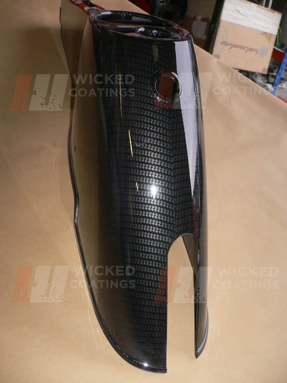 carbon dipping on black base