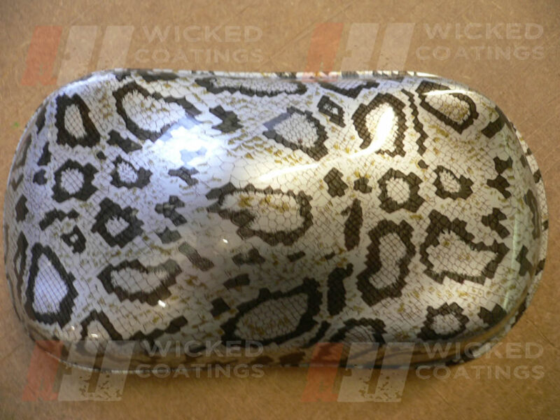python over silver base
