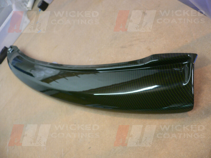 VW Caddy carbon kevlar dipped part