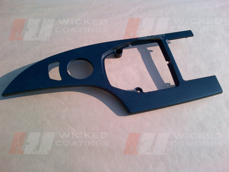 BMW M5 interior trim in satin carbon effect