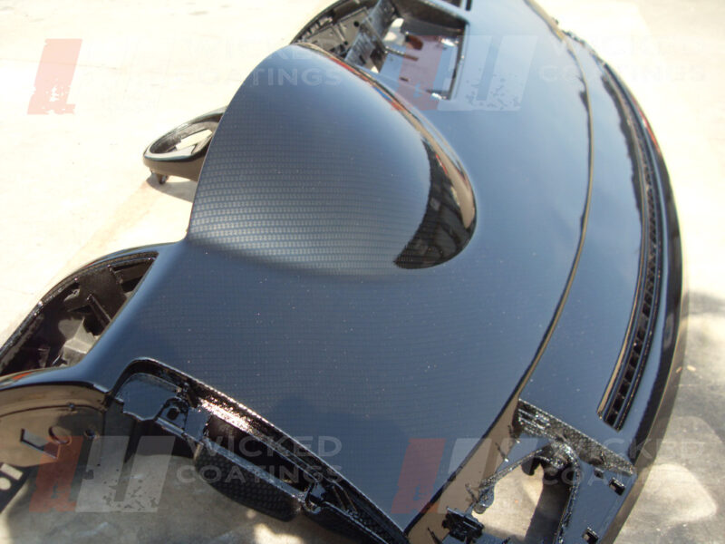 carbon dipped VW T5 dashboard