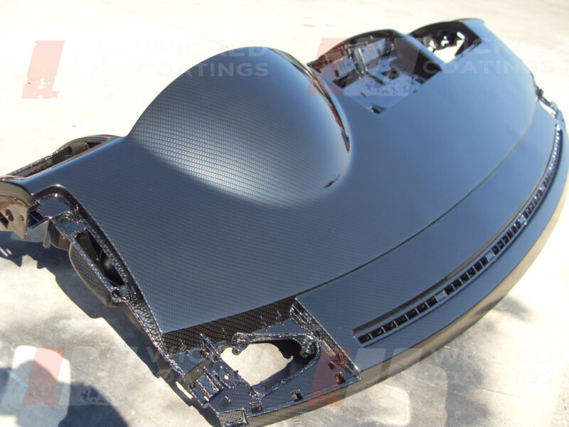 carbon dipped VW T5 full dashboard