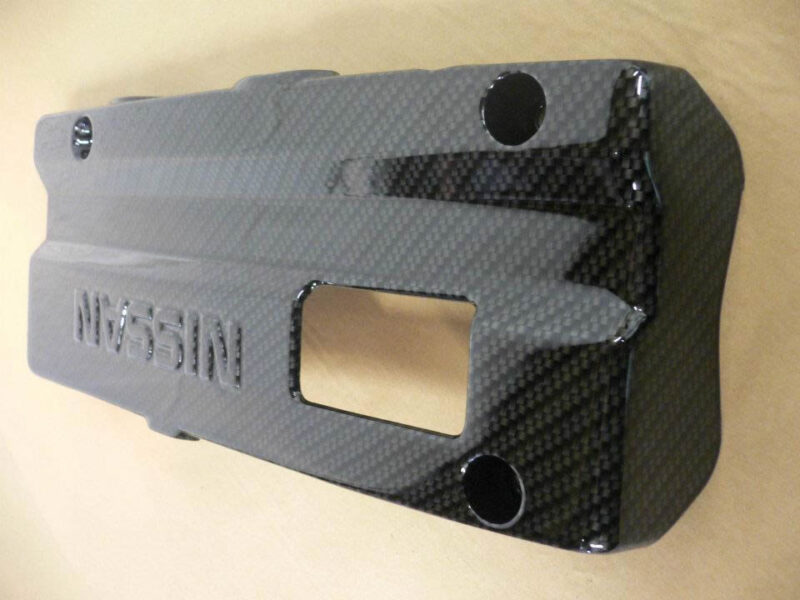 nissan Z32 throttle cover carbon dipped