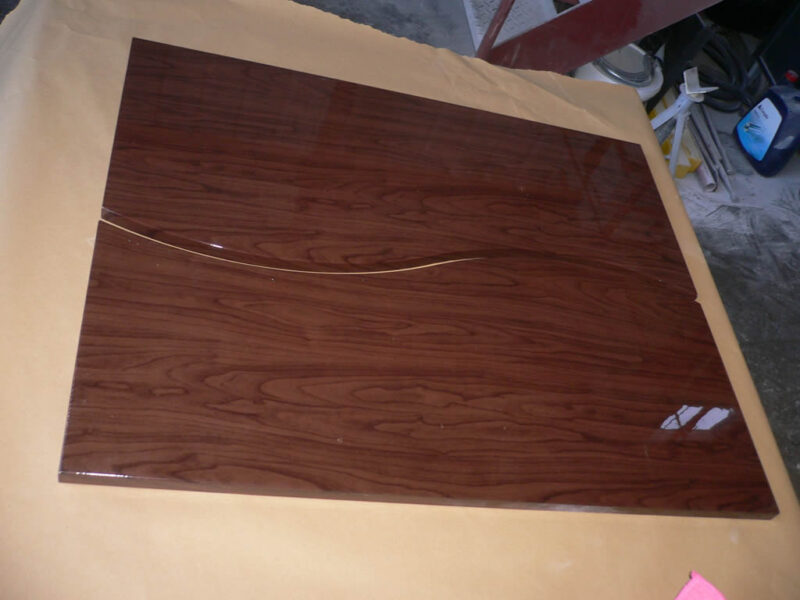 Wood dipped MDF Wardrobe doors
