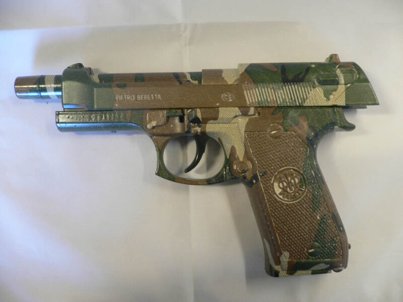 Camo dipped Beretta