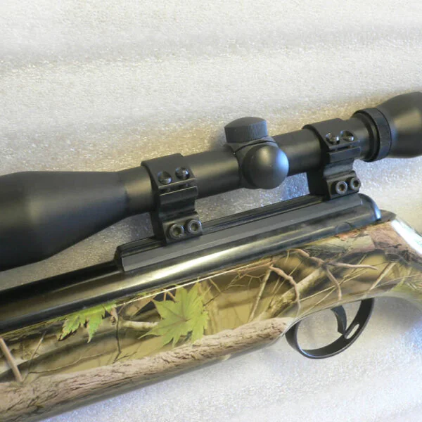 Real camo dipped rifle
