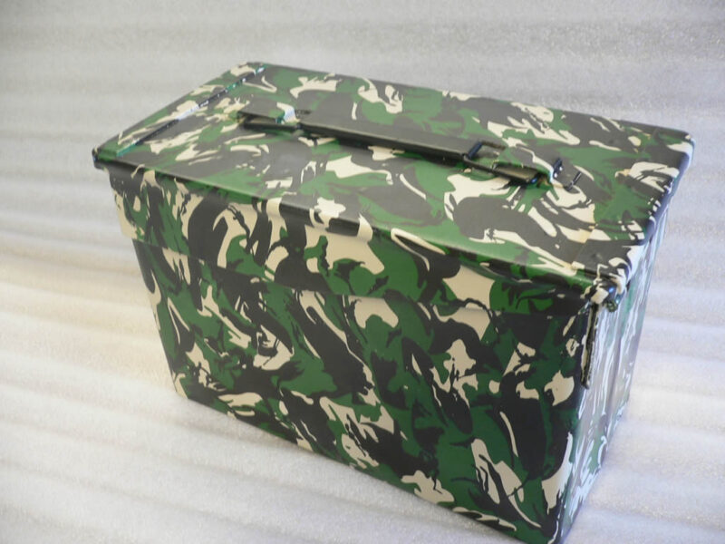 camo dipped ammunition box