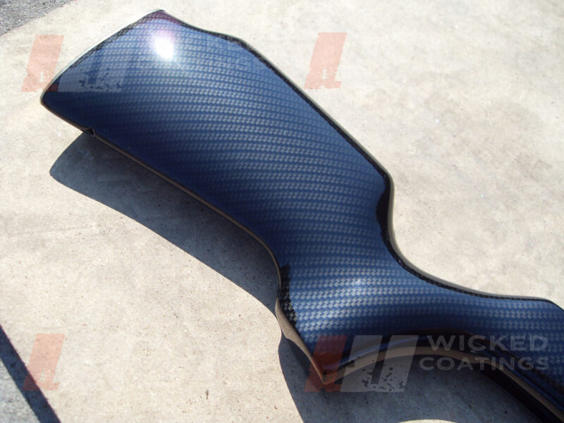 carbon dipped rifle stock