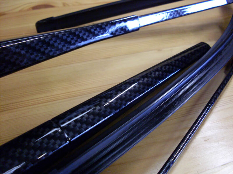 Golf R32 wiper arms carbon dipped