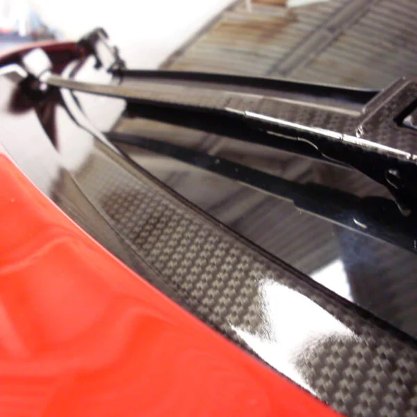 Golf R32 scuttle tray and wiper arms carbon dipped. Fitted to car