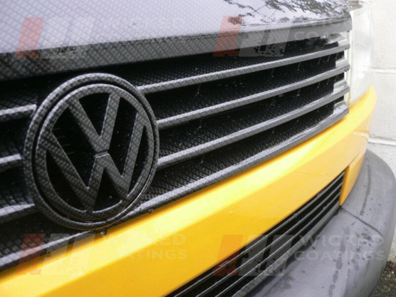 Carbon dipped grill