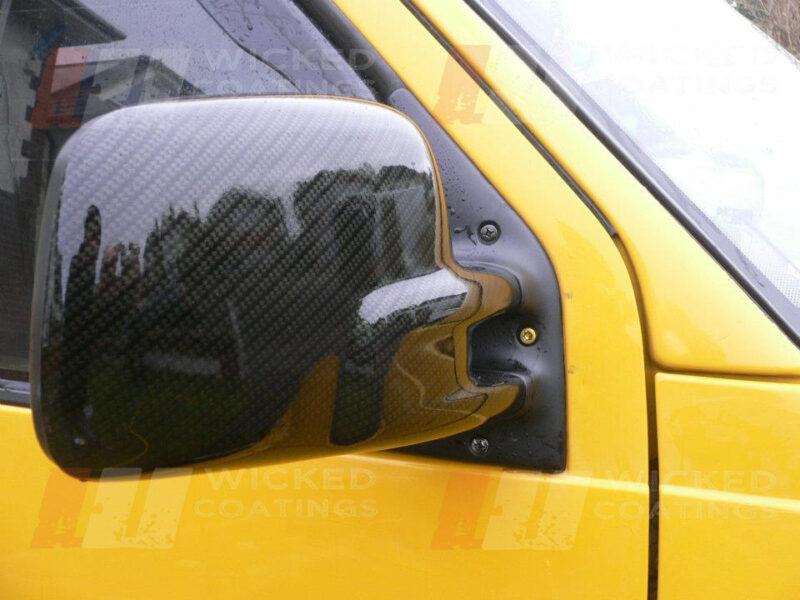 VW T4 carbon dipped mirrors