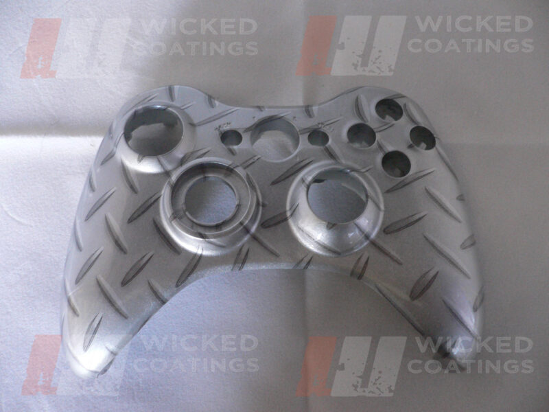 checker plate water transfer printing on xbox control pad