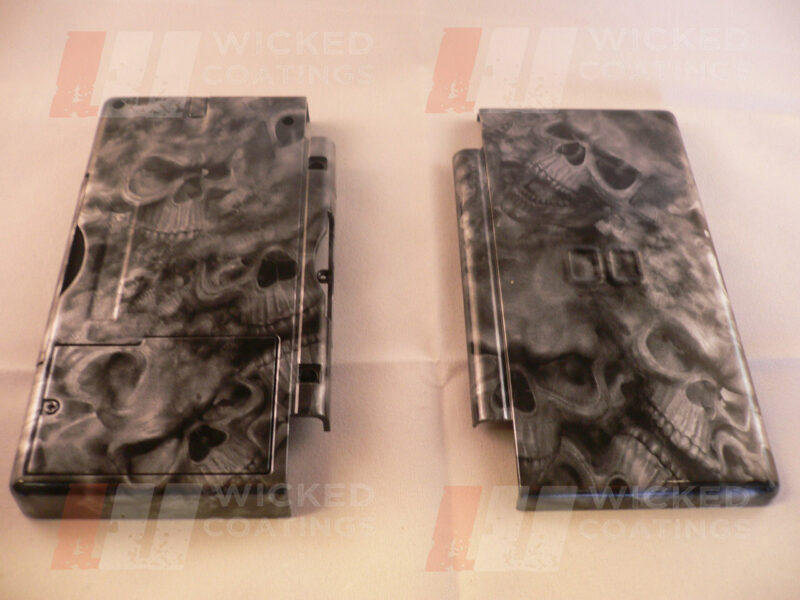 reaper water transfer print on nintendo DS case