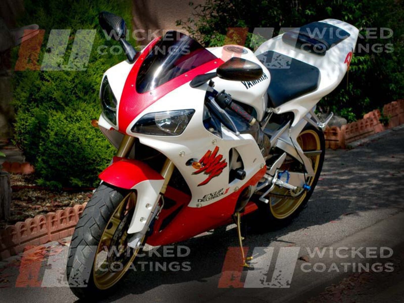 Custom Motorcyle Paint Re-spray Yamaha YZF R1