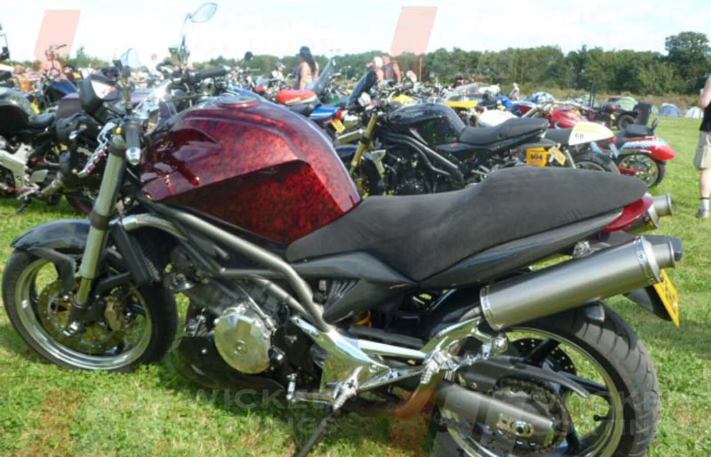 Mr C Pountney  Cagiva Raptor 1000 tank