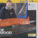 Wood effect hydro dipping