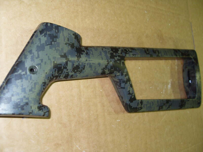 Camo dipped  air rifle comb