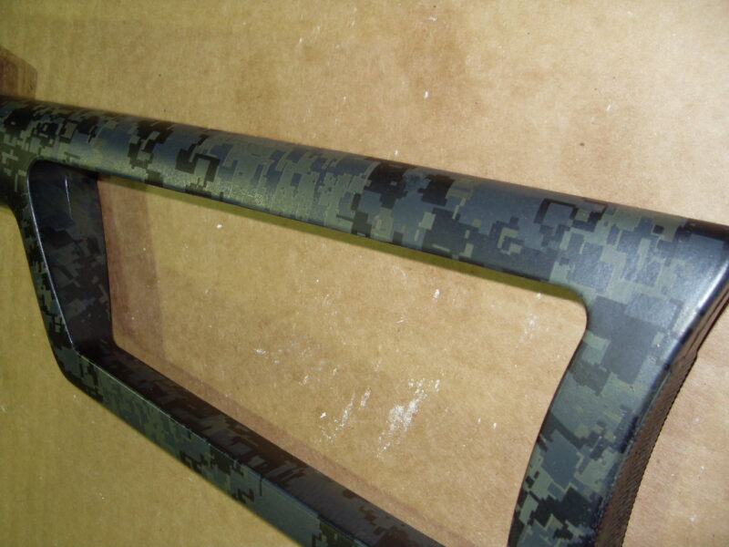 Camo dipped  air rifle comb