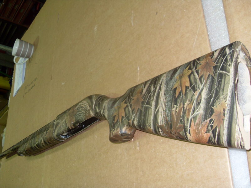 Camouflage dipped air gun