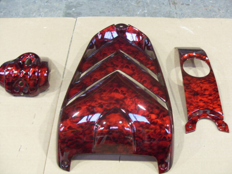 Skull dipped