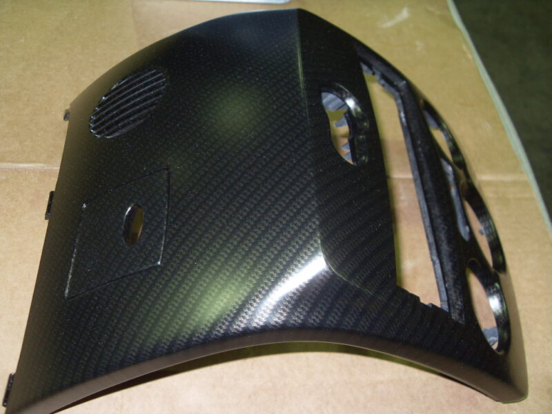 Carbon dipped car interior