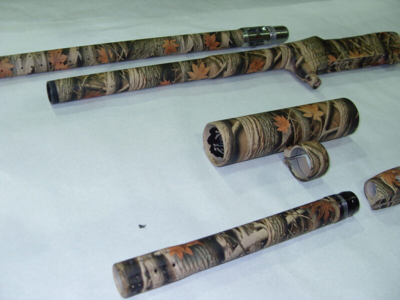 Royalty camo dipped gun