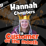 Hannah Chambers is the Wicked Coatings Customer of the Month for October