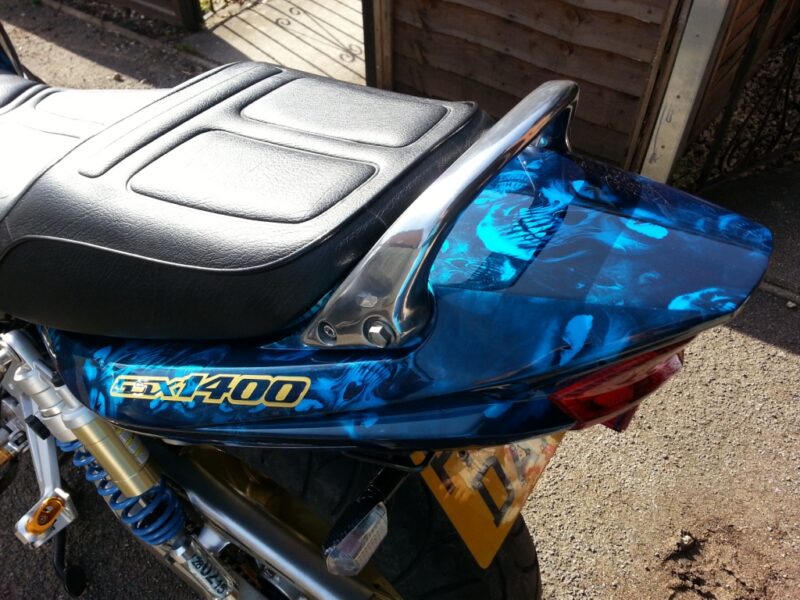 Suzuki GSX1400 Carbon dipped petrol tank & seat unit