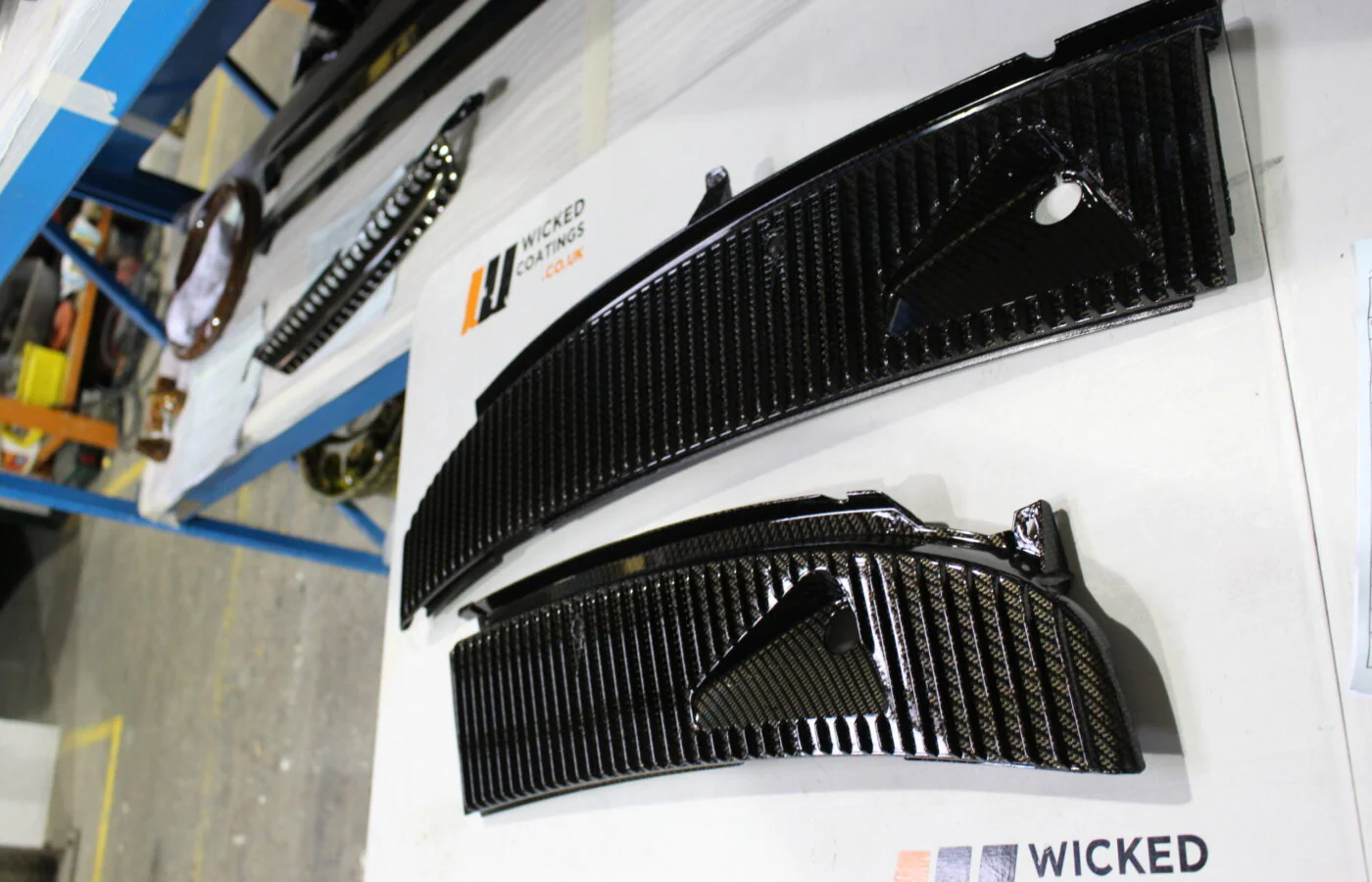 Neil Waterhouse – Carbon dipped Vauxhall Astramax Scuttle Panel