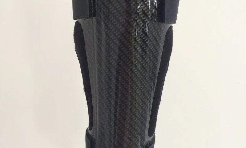 Dean Whiting – Carbon fibre dipped leg brace