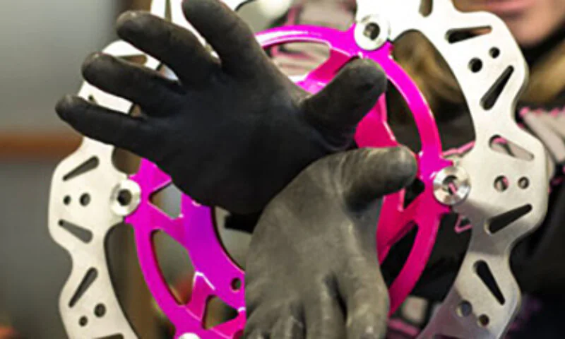 Customised disc rotors for a Beautiful TV stunt Star!